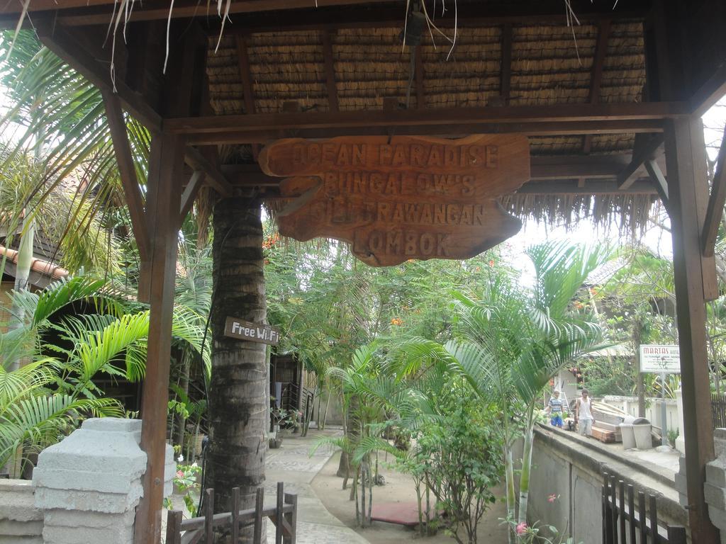 Oceane Paradise Bungalow Gili Trawangan Exteriér fotografie