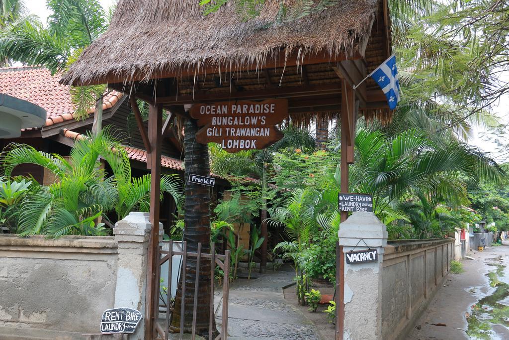 Oceane Paradise Bungalow Gili Trawangan Exteriér fotografie